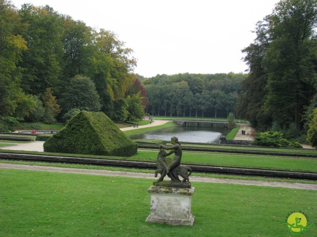 randonnée sportive avec joëlettes, Tervuren, 2012